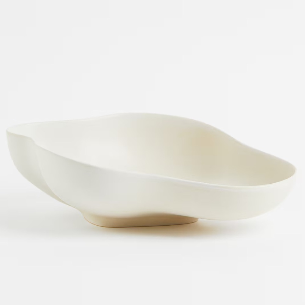 H&M LARGE STONEWARE BOWL